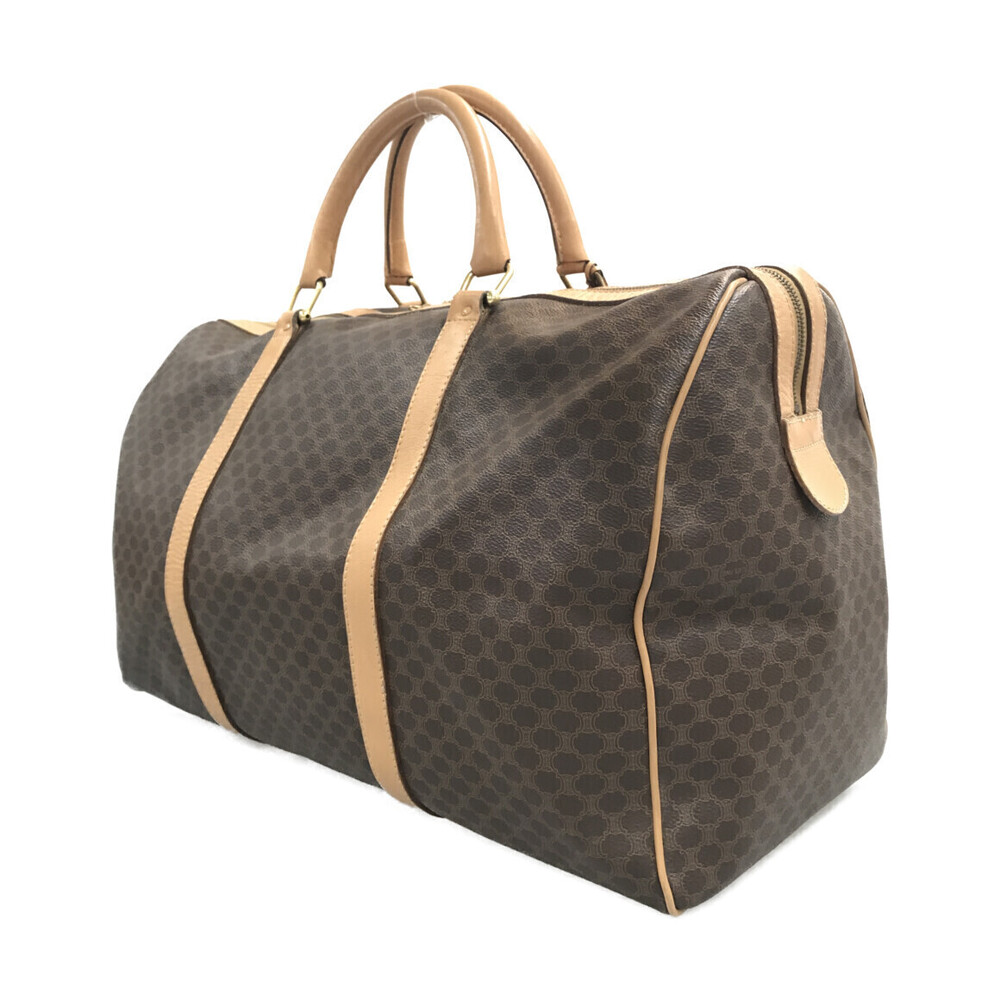 Celine Macadam Tan Boston Bag - Picture 1 of 6